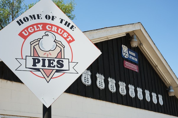 Le Midpoint café est aussi célèbre pour sa célèbre Ugly Crust Pie (voir plus loin) MidPoint Cafe?, Route 66, Texas, USA, Voyages