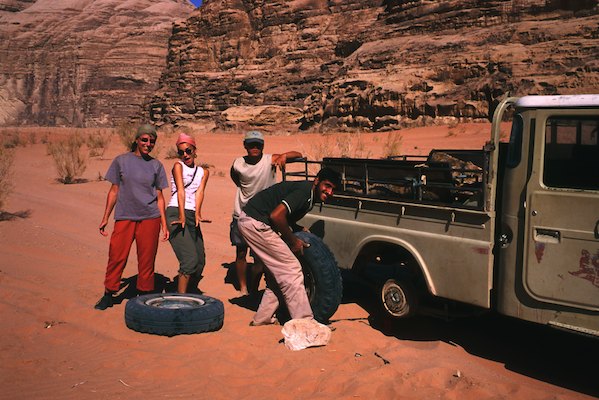 Wadi Rum, le désert arc-en-ciel